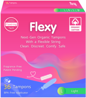Flexy® Applicator Tampons, Light Absorbency